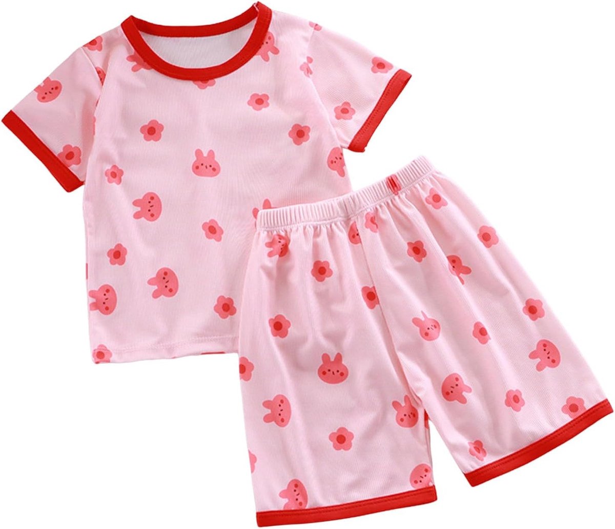 2-delige set voor jongens, katoen, poloshorts, zomer, kinderen, 4-10 jaar, zacht, licht, casual, A42