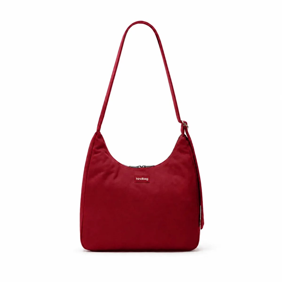 Hindbag schoudertas Claire bordeaux - biologisch katoen