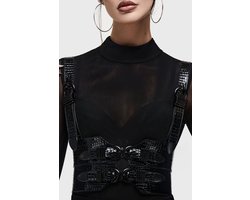 KILLSTAR Serpentrix Harness Dames Korset - zwart - XS-S