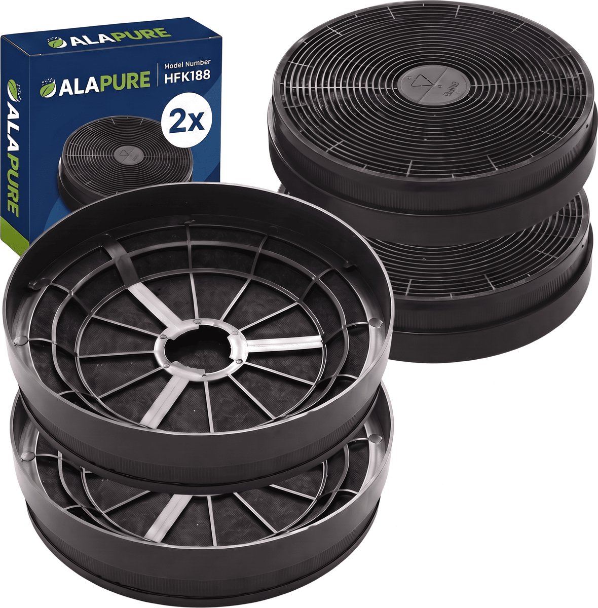 2x Koolstoffilter voor Baumatic ST1
