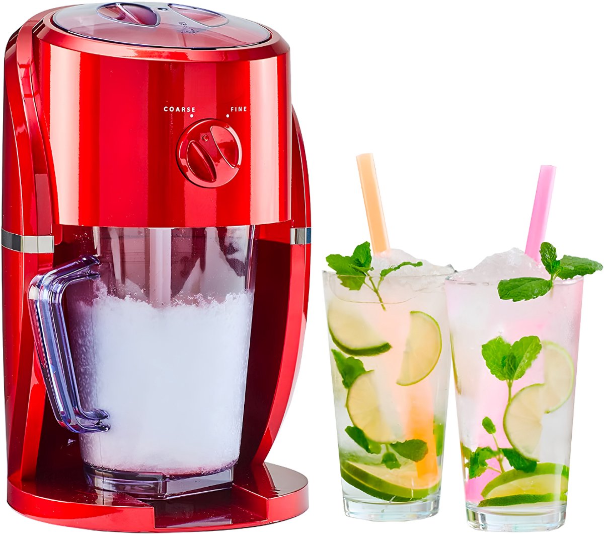 Slush Machine - Slush Puppy Maker - Slushy Maker - Rood - 21cm x 19cm x 31cm