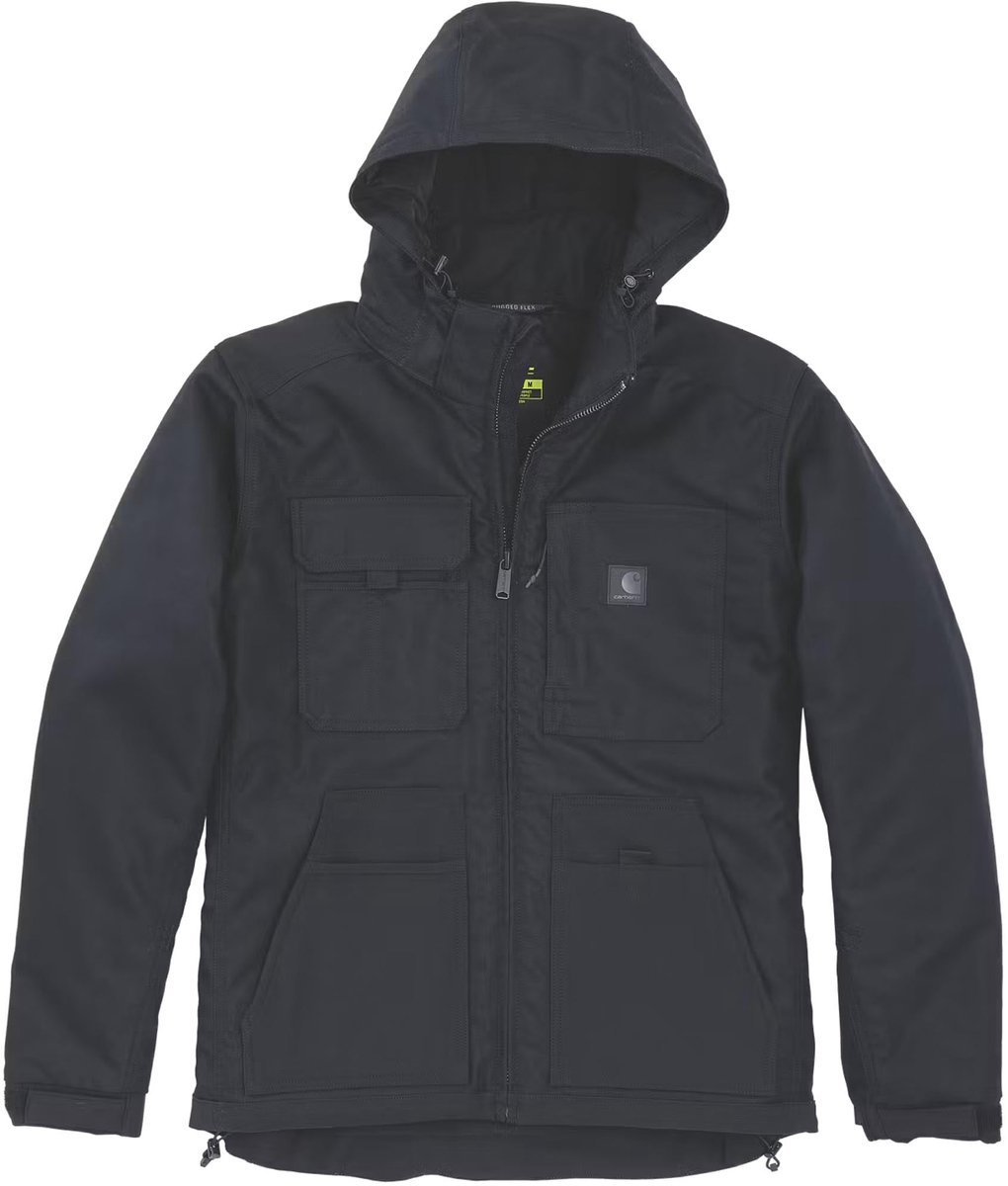 Carhartt Steel Braddock Jas Zwart