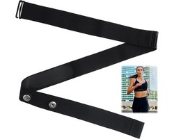 Reserveriem voor ANT+ en Bluetooth borstband Polar H9, compatibel met Coospo, Wahoo - universele maat M-XL (65 cm tot 95 cm) - betrouwbare hartslagbewaking voor wandelen, joggen en lange