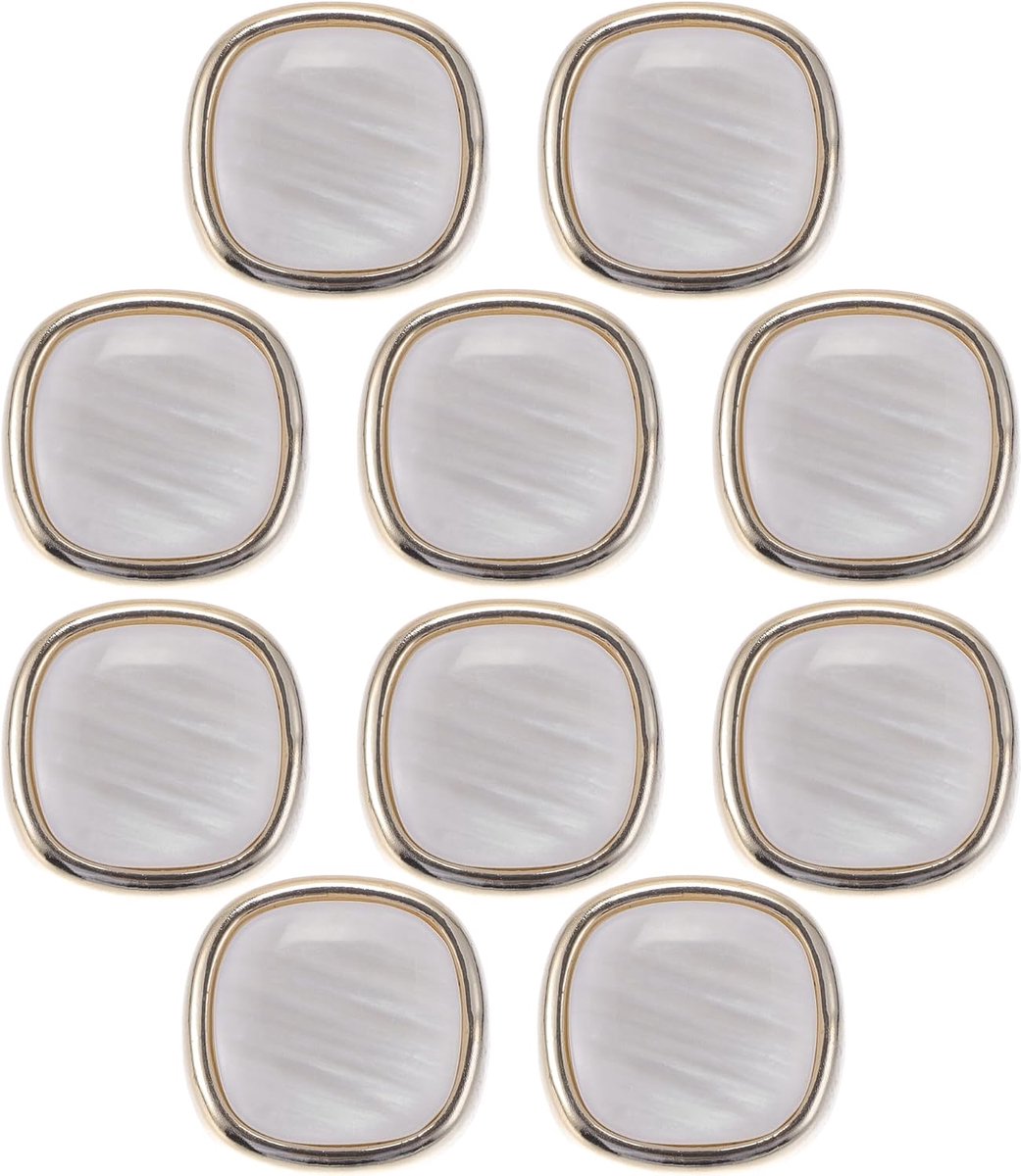 Knopen voor hemd, broek, blazer, jas, pak, trui, manchetten, naaien, breien, decoratie voor vrouwen en mannen, kunststofhars, vierkant, 25 mm, beige
