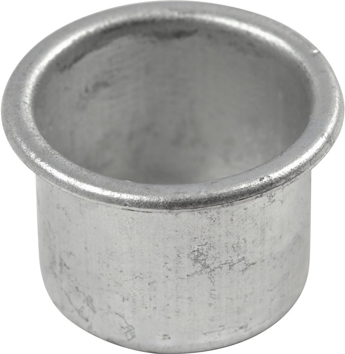 Kaarsenhouder, D: 25 mm, Taper, 12 stuks, gatmaat 22 mm, zilver, one size