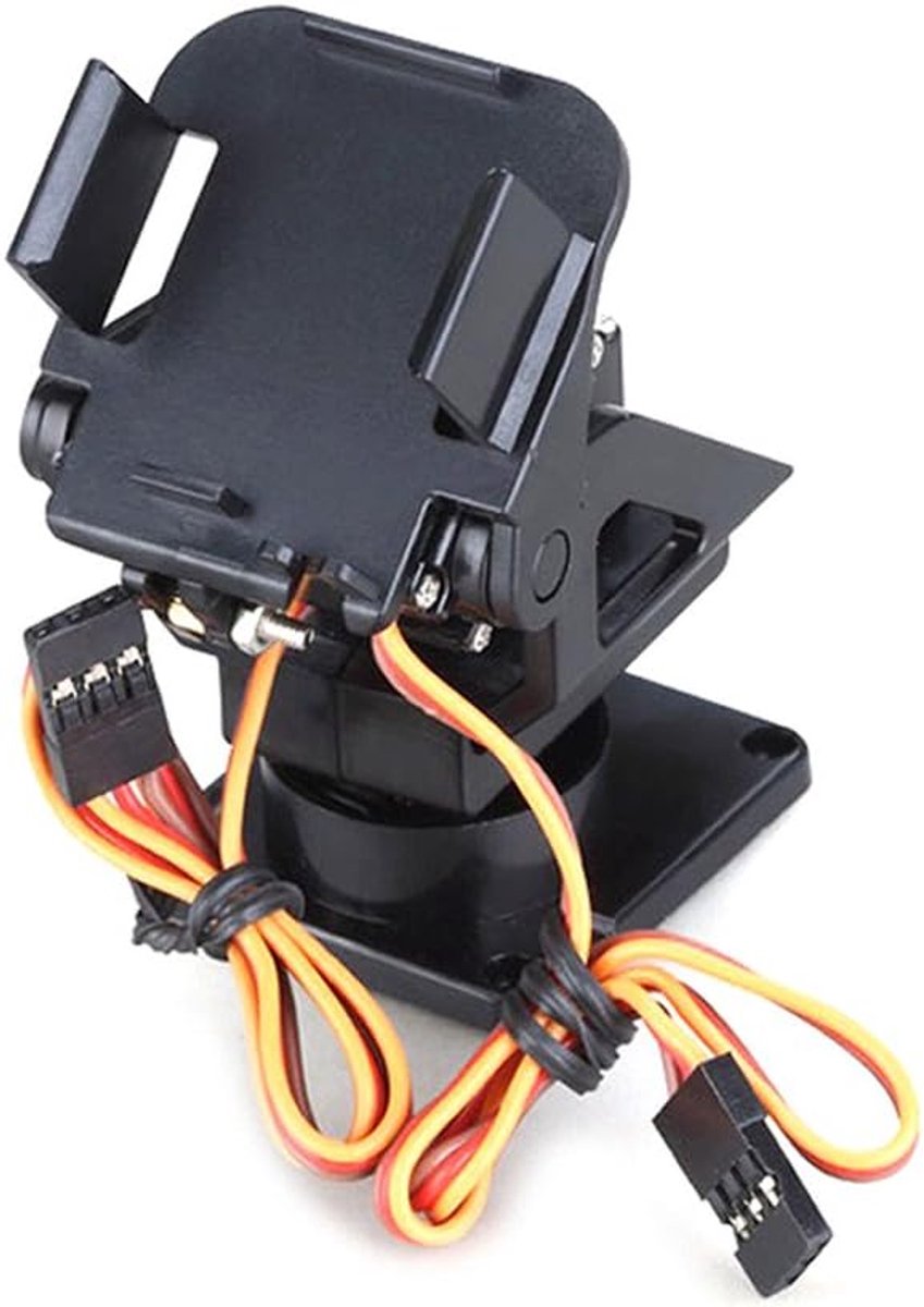 5-delige PT Pan/Tilt Camera Platform Anti-Vibratie Camera Montage RC FPV 9g 12g servo