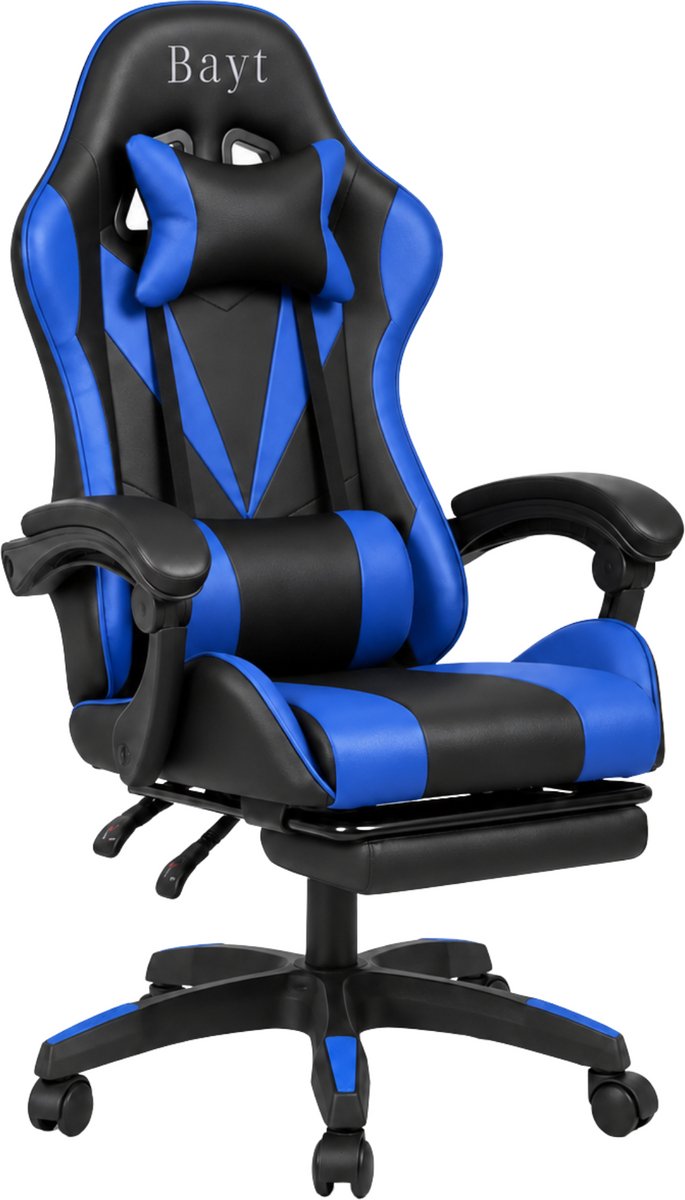 Dennepark Bayt Gamingstoel Zwart en Donkerblauw - Dennepark - €68,20