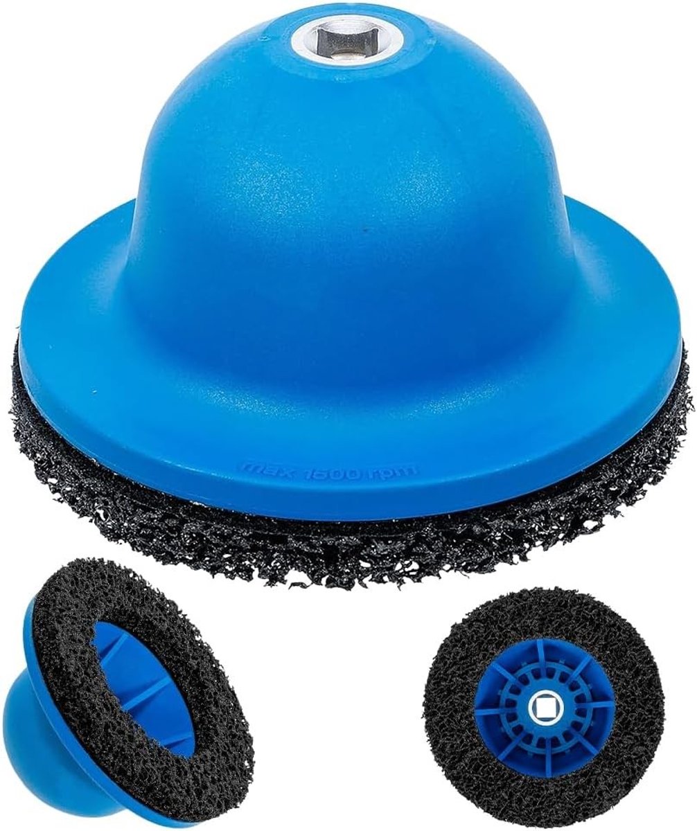 Professionele Slijpschijf voor Velgen, Reinigingsschijven en Accessoire voor Bandenwissel, 150 mm Siliconen Carbide voor Effectieve Velgenreiniging