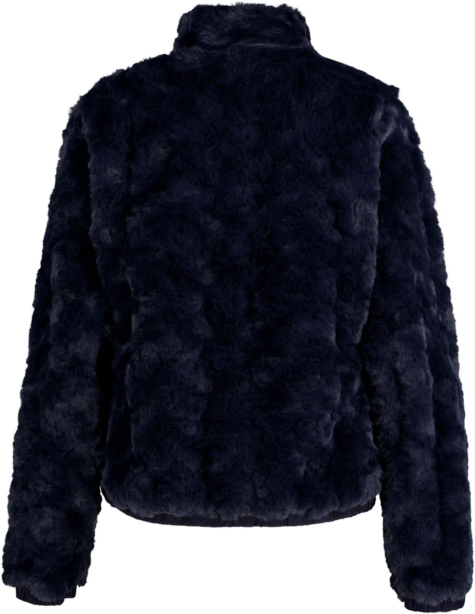 LUHTA isolahti Fleece sweater met rits dames Blauw
