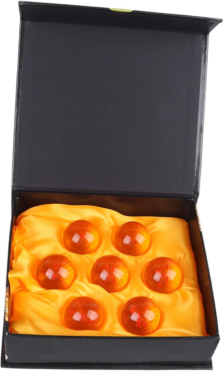 Creatorally transparante ballenset - 7 stuks - 3,5 cm - acryl