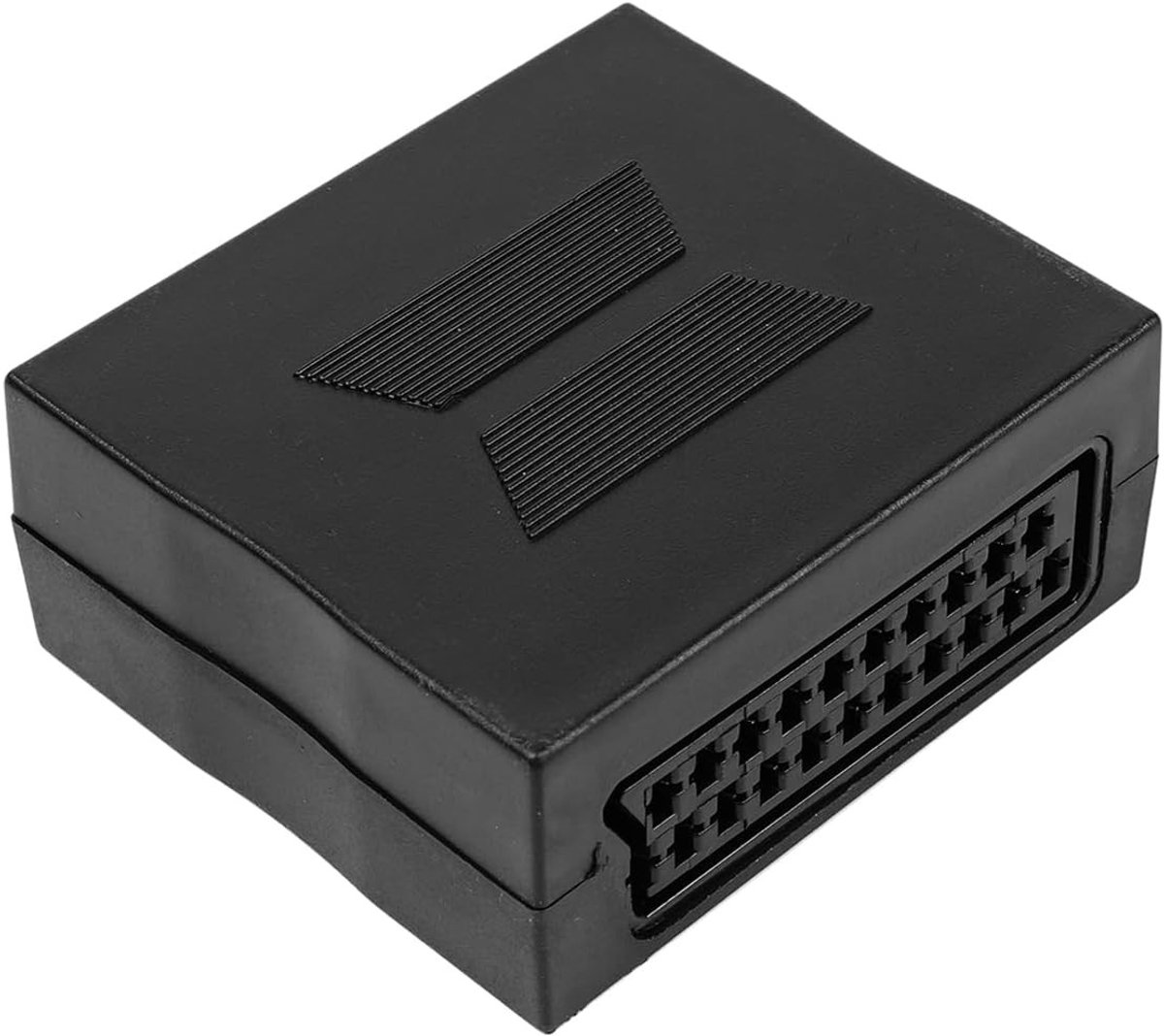 21-pins female to female SCART koppeling, gender changer adapter voor het verbinden van twee SCART-kabels, ideaal voor audio en video verbindingen