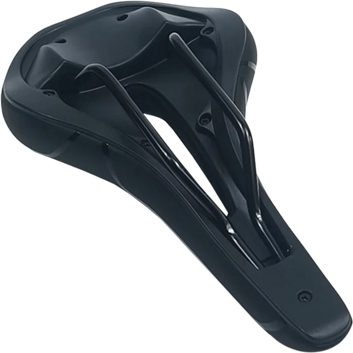 Fietszadel Comfortabel – Gel & Schuim – Sportzadel - Sportief Fiets Zadel – Met uitsparing – Zwart