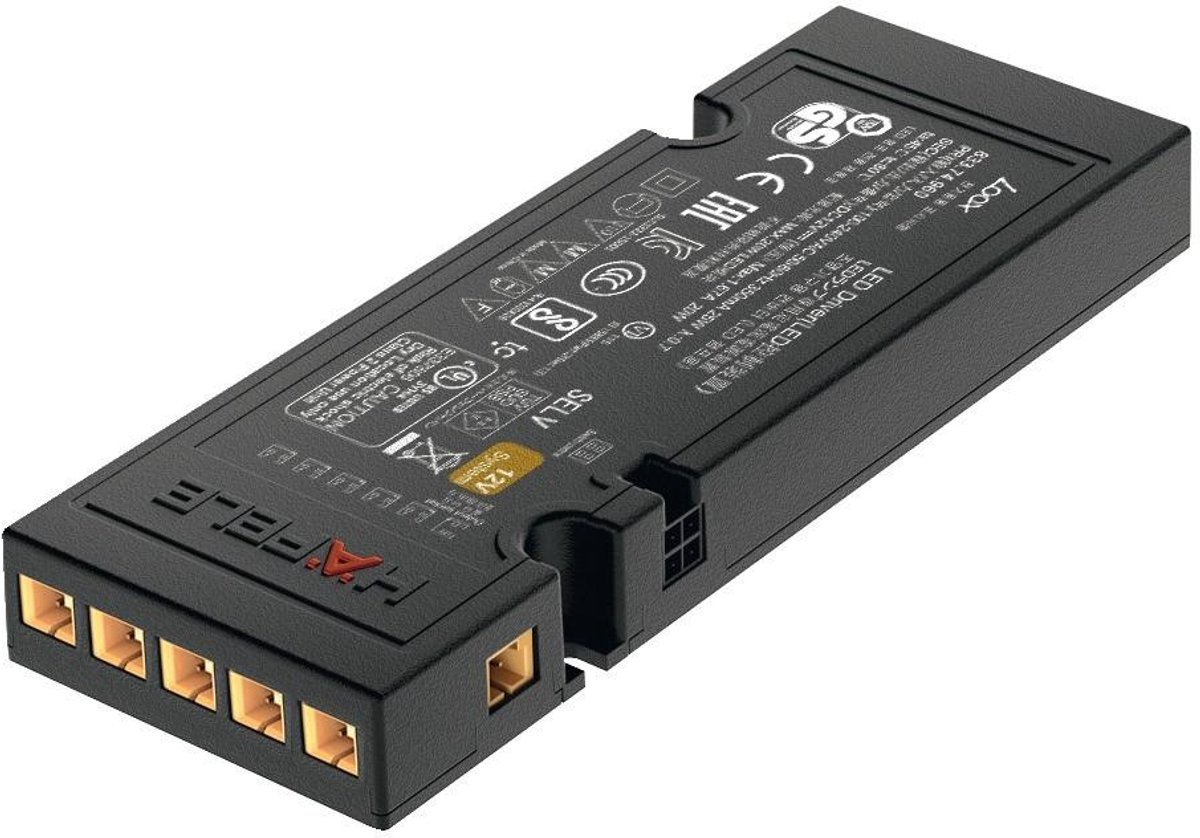 Häfele Loox5 12 V constante spanning voeding zonder voedingskabel