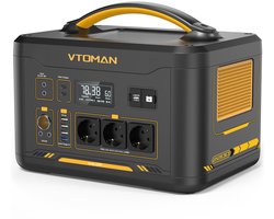 VTOMAN Jump 2200 draagbare powerstation, 1548Wh LiFePO4-batterij, 2200W wisselstroomuitgang, uitbreidbaar tot 3096Wh