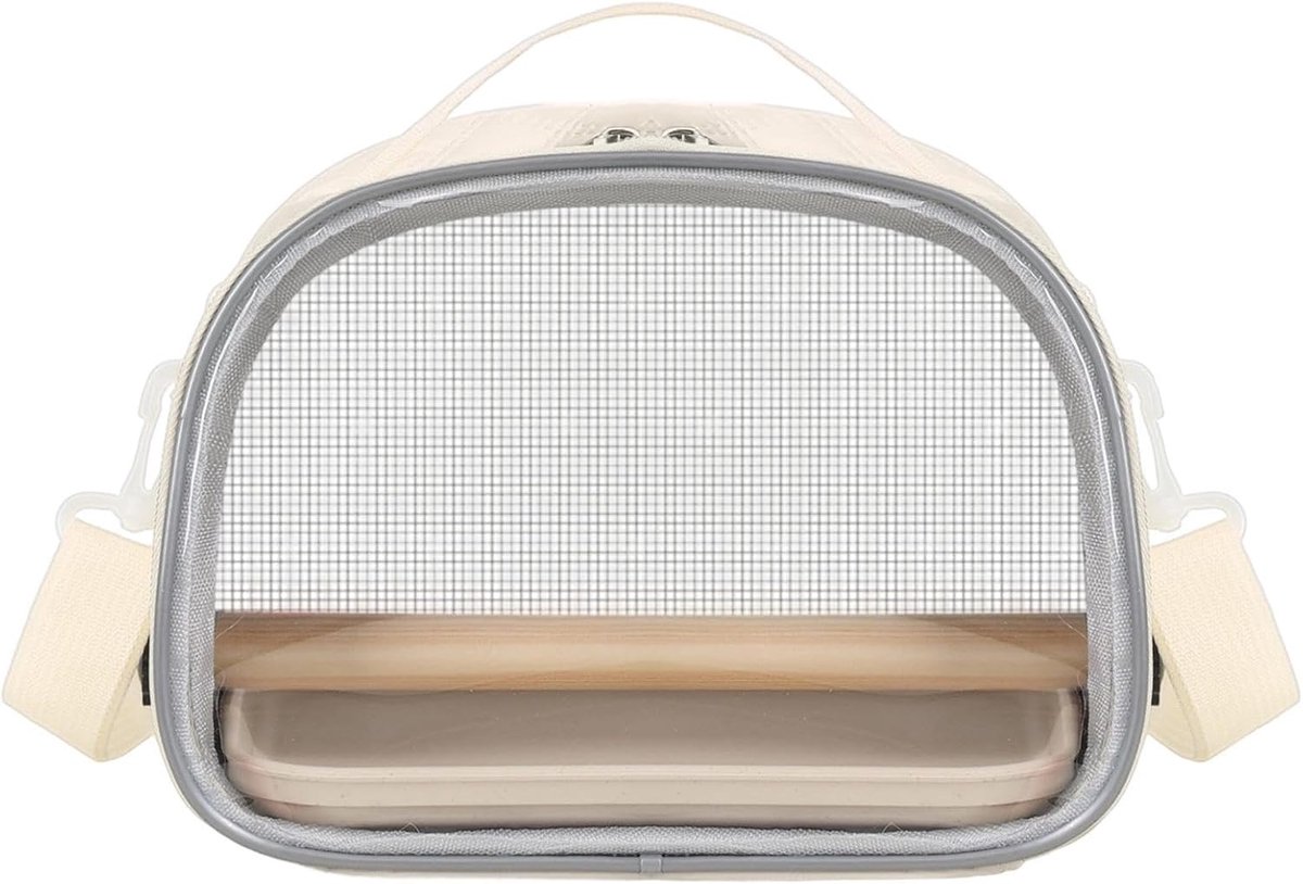 270g Bird Travel Cage Carrier voor parkiet Valkparkiet Wandelen Camping Vakantie Indoor