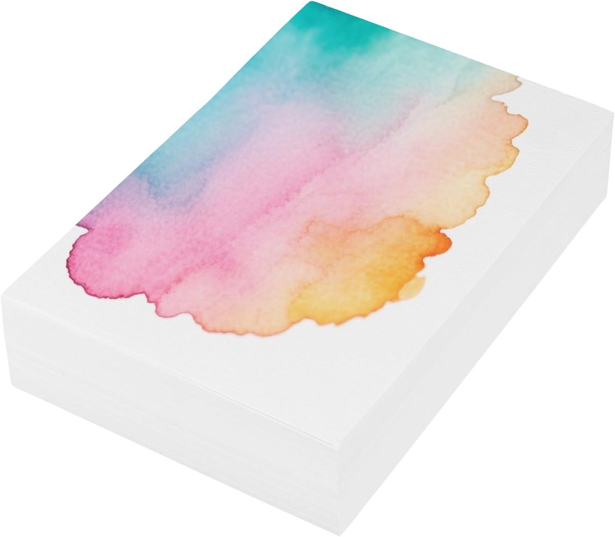 150 vellen aquarel papier bulk, 150 lbs/300 g/m² witte koude pers vellen voor aquarelschilderen, 5" x 7", ideaal voor beginners en experts