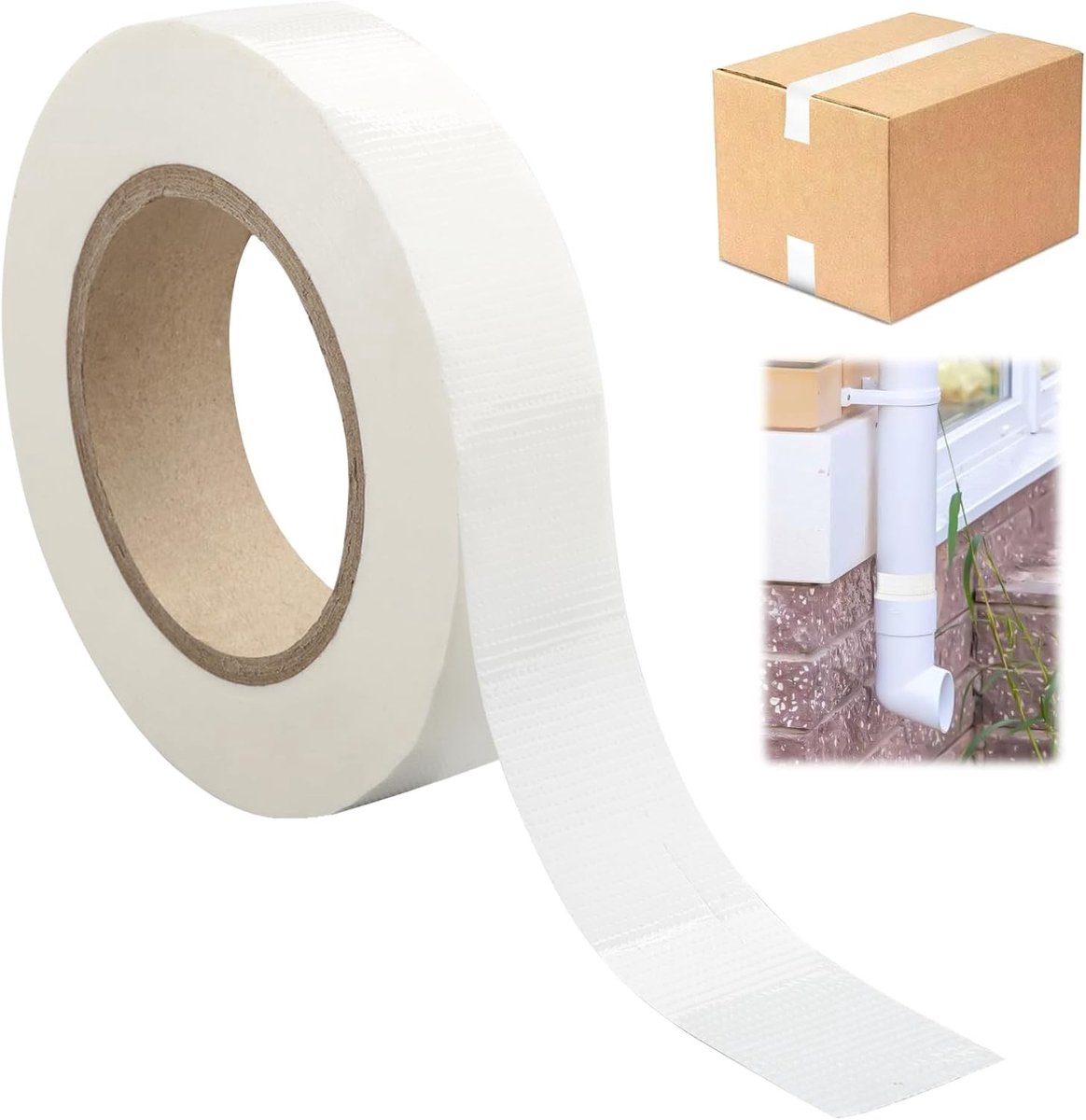 Waterdichte Armor Tape 75 mm x 55 m - Transparante Plakband voor Reparaties, Bescherming en Klussen