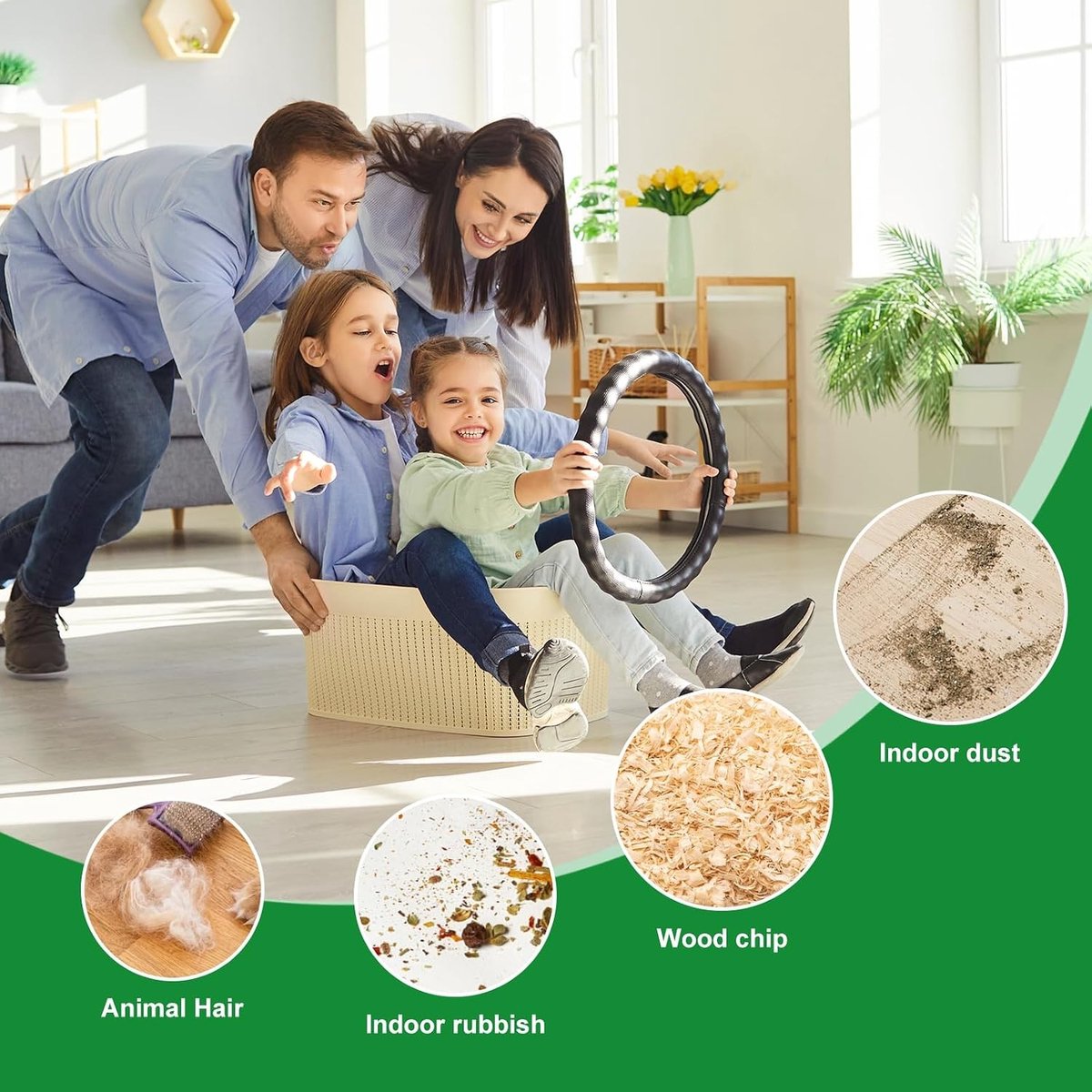 12 stofzuigerzakken met 2 HEPA-filters, geurstof en 2 reinigingsborstels voor optimale reiniging en compatibiliteit met Vorwerk accuzuiger VK7, VK7S en FP7S