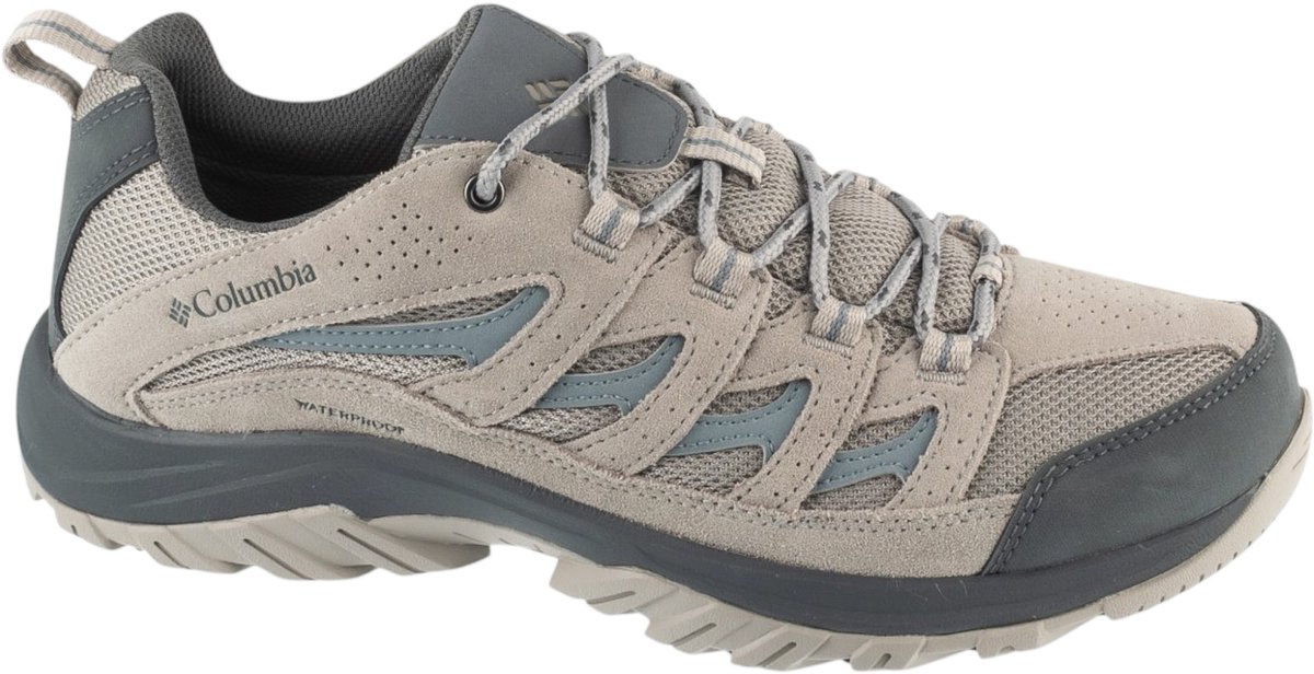 Columbia Crestwood Waterproof, Mannen, Grijs, Trekkingschoenen, maat: 42