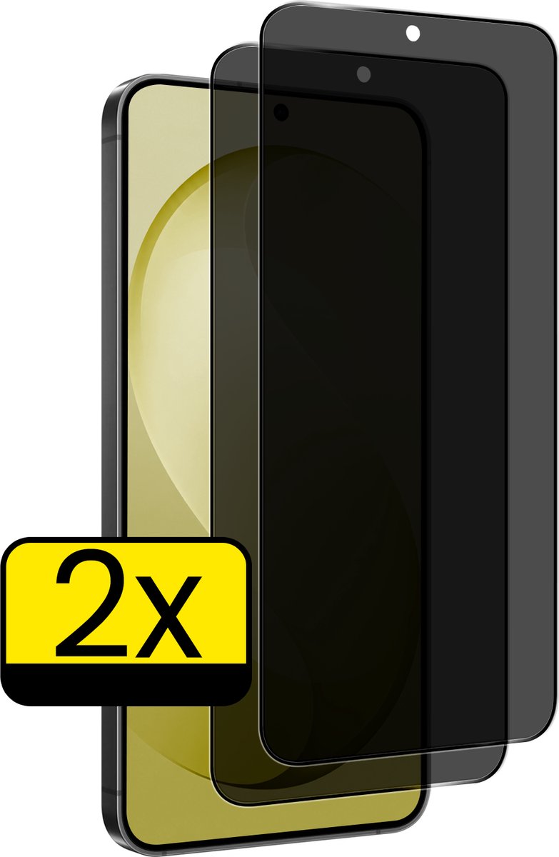 Screenprotector - Geschikt voor Samsung Galaxy S26 FE - 2 Stuks - Privacy Filter - Beschermglas - Gehard Glas - Tempered Glass - Screen Protector