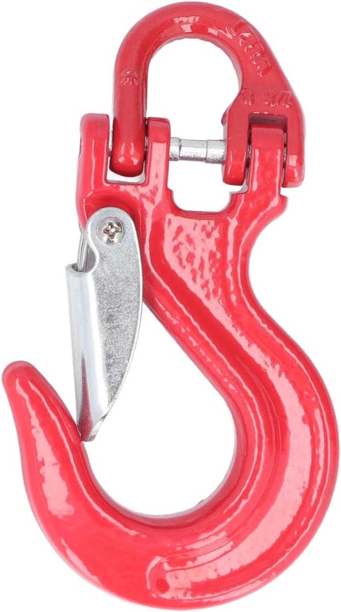 Veilige Latch Haak voor Winch Kabel, Universele 2T Stalen Gaffle Haak voor Trailer met Heavy Duty Onderdelen en Veiligheidsmechanisme