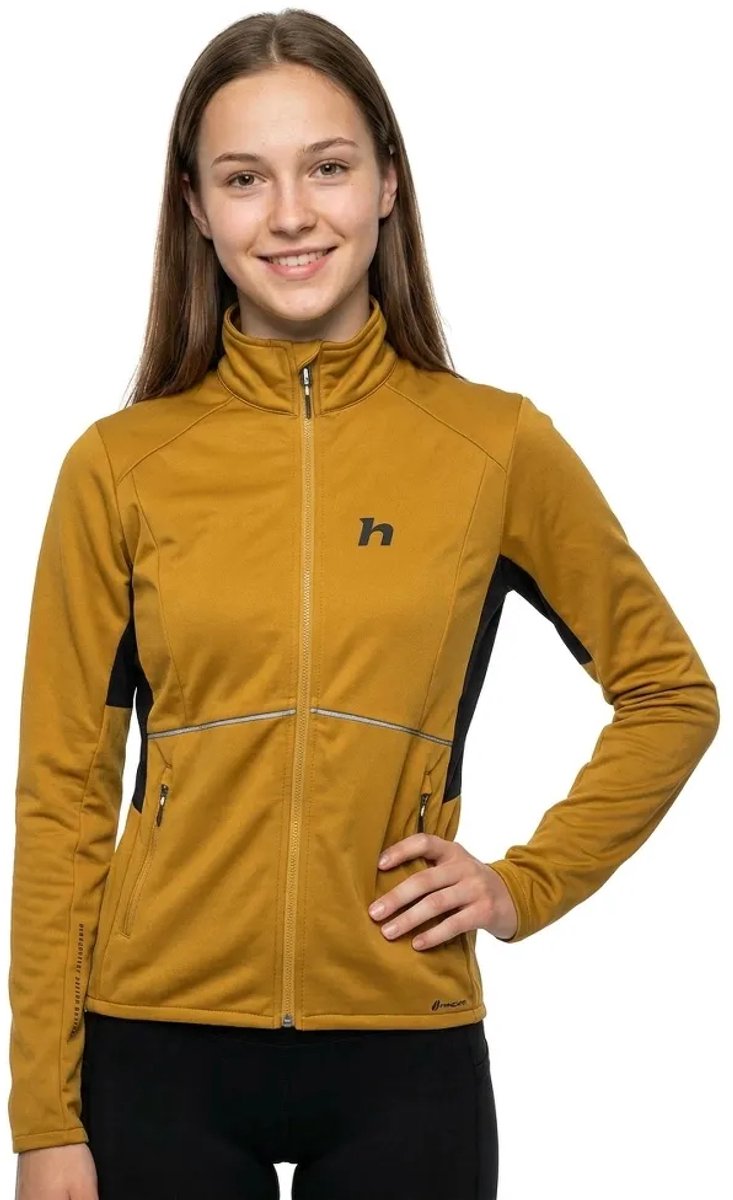 Hannah Alison Softshelljack Geel 36 Vrouw