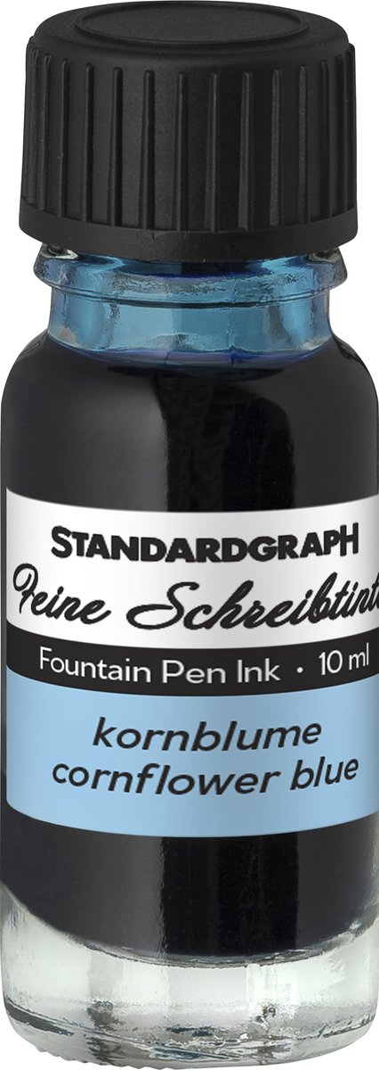 Standardgraph - Kalligrafie inkt - 10ml - Korenbloemblauw - SG-572912