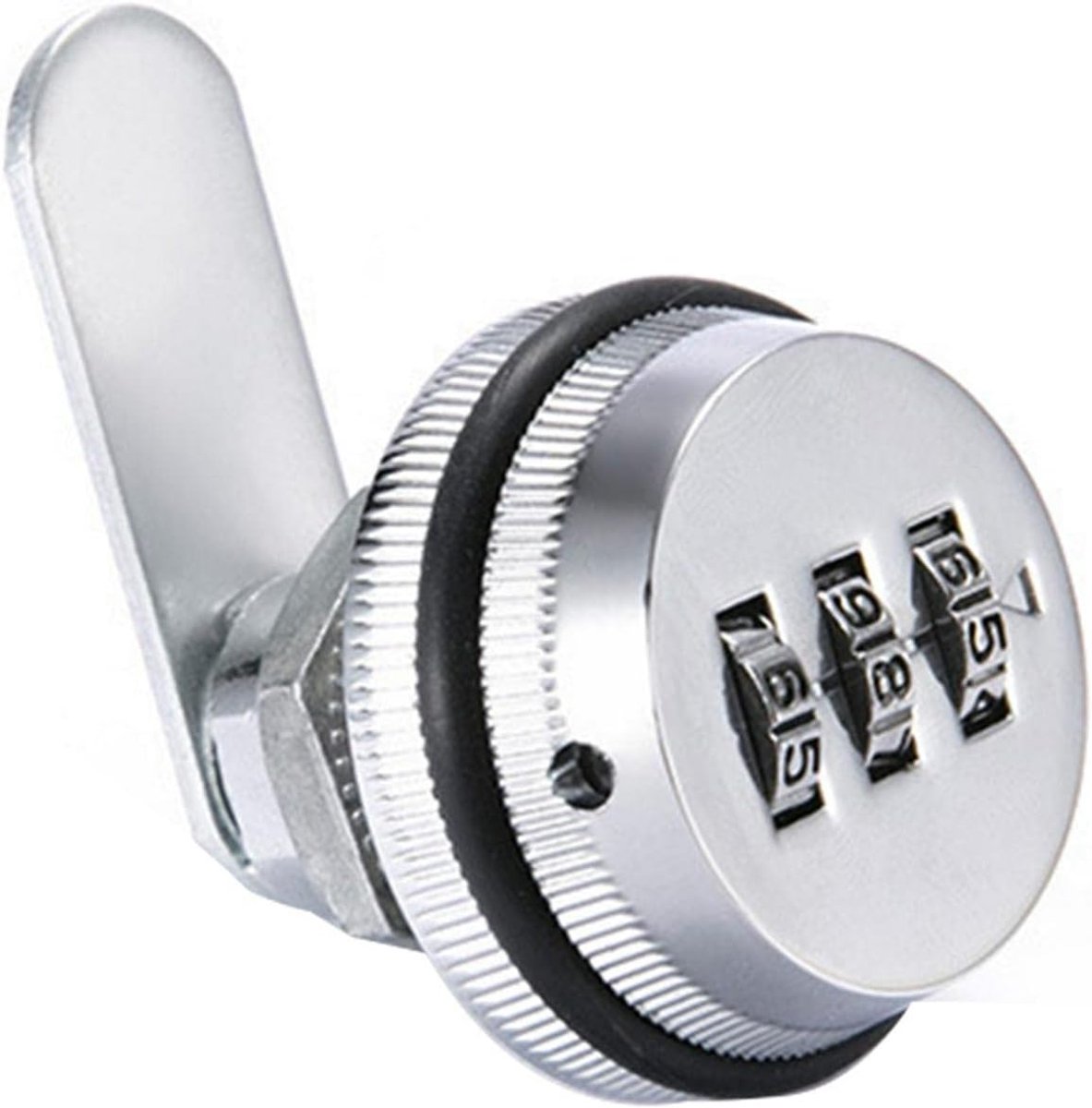 30mm - Zinklegering - Cam Kabinet Codeslot - Voor Beveiliging Lade Deur Brievenbus Kast Gereedschapskist Glazen - 4.7*3cm