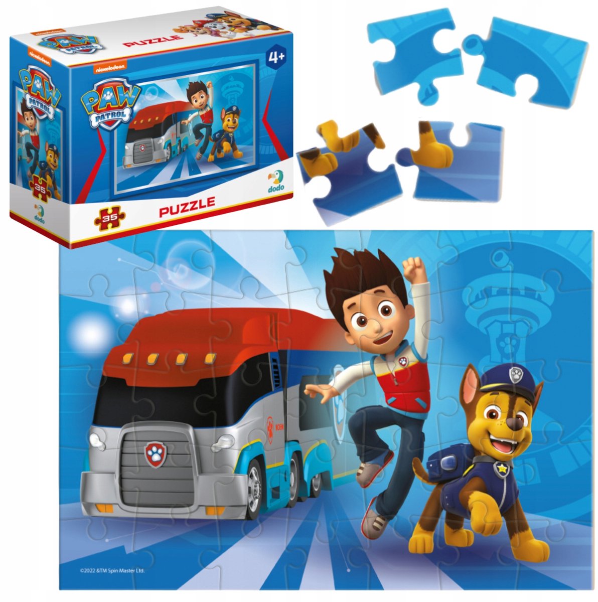 Paw Patrol Mini Puzzel 35 Stukjes - Leuk Voor Kinderen