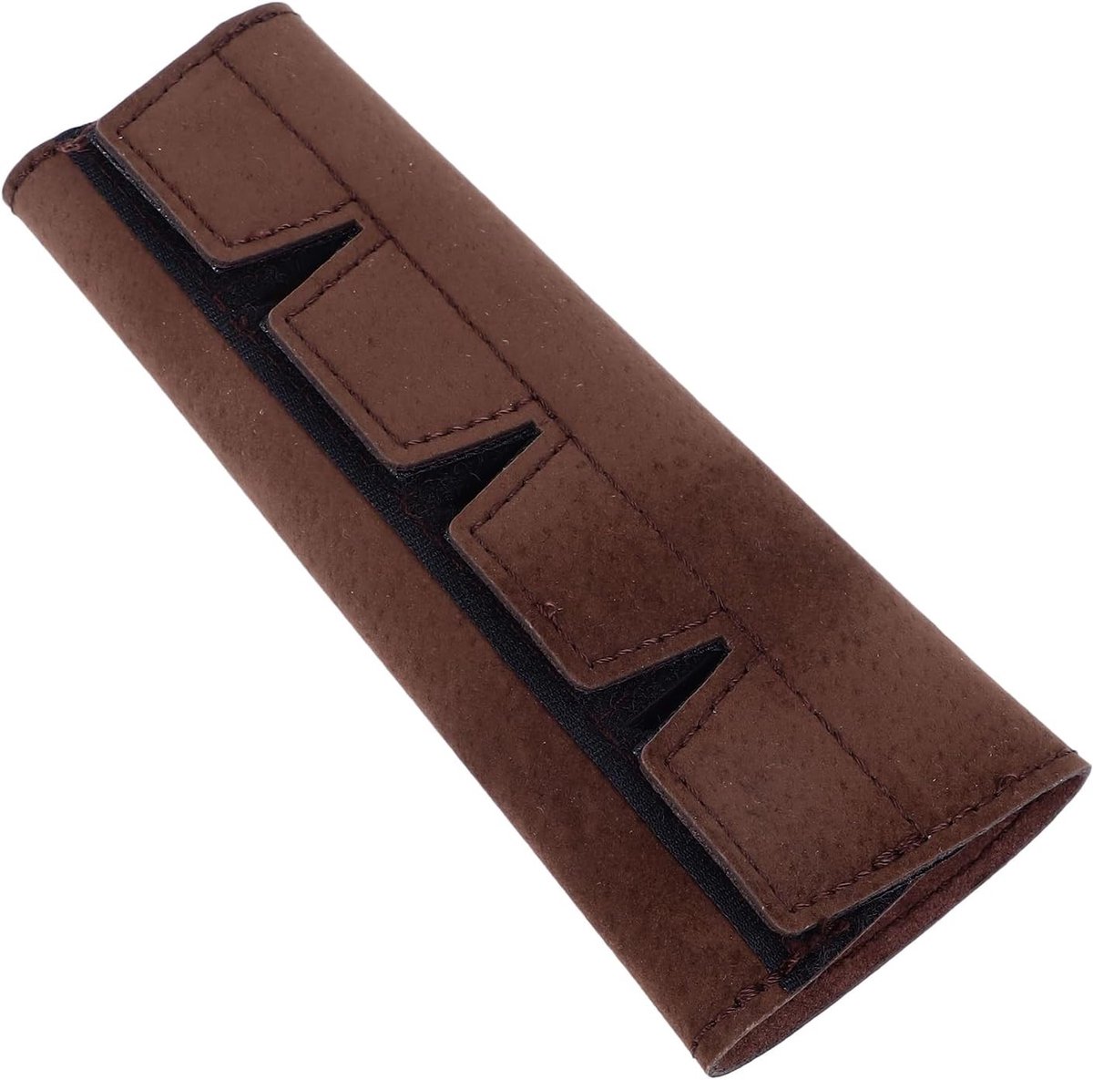 Leren Handbeschermer voor Franse Hoorn, Antislip, Duurzame Bescherming, Eenvoudige Installatie, Handpad voor Instrumenten en Muziekspel