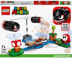 LEGO 71366 Super Mario Uitbreidingsset: Boomer Bill-spervuur Bouwbaar Spel