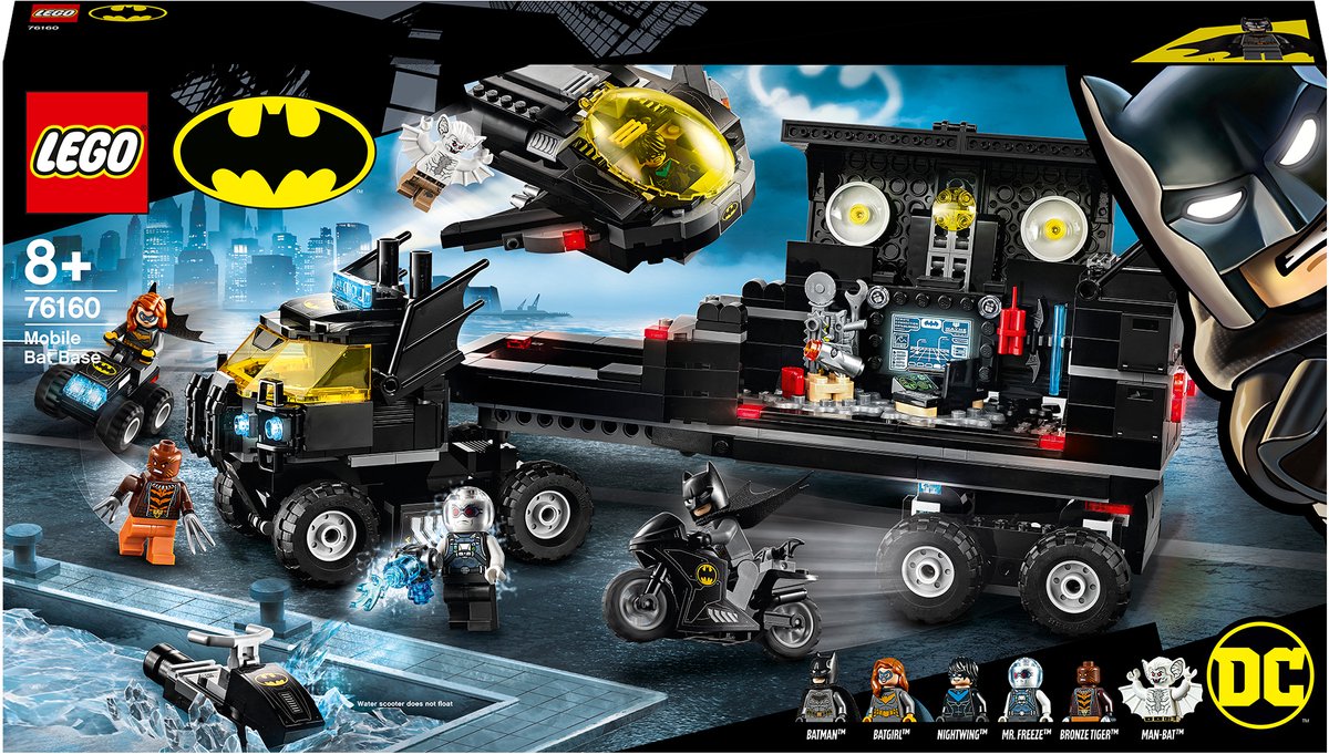 LEGO DC Comics Super Heroes Mobile Bat Base 76160