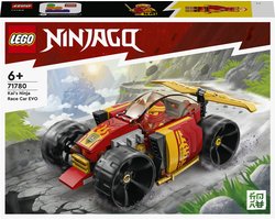 LEGO 71780 NINJAGO Kai's Ninja racewagen EVO, Auto Speelgoed met Kai Poppetje
