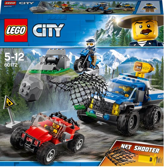 LEGO City Modderwegachtervolging 60172