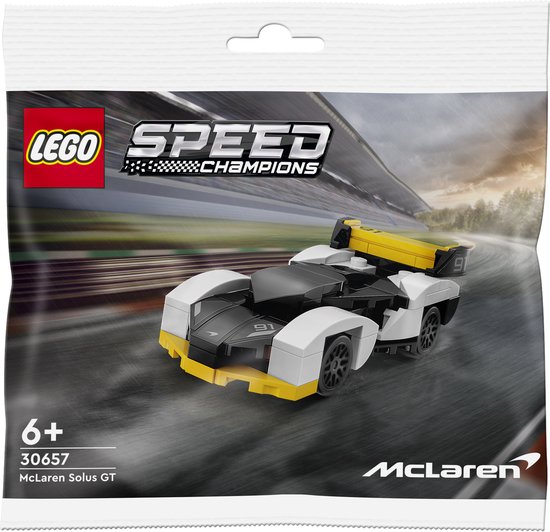 LEGO Speed Champions McLaren Solus GT 30657, Bouwpakket, 6 jaar, 95 stuk(s)