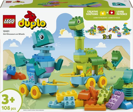 LEGO DUPLO 3-in-1 modern gezinshuis met figuren