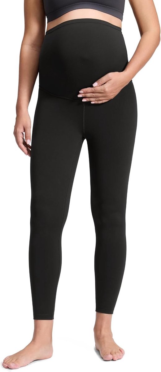 Maternity Leggings voor Comfort tijdens de Zwangerschap - 25 Inch, Ademend en Rekbaar