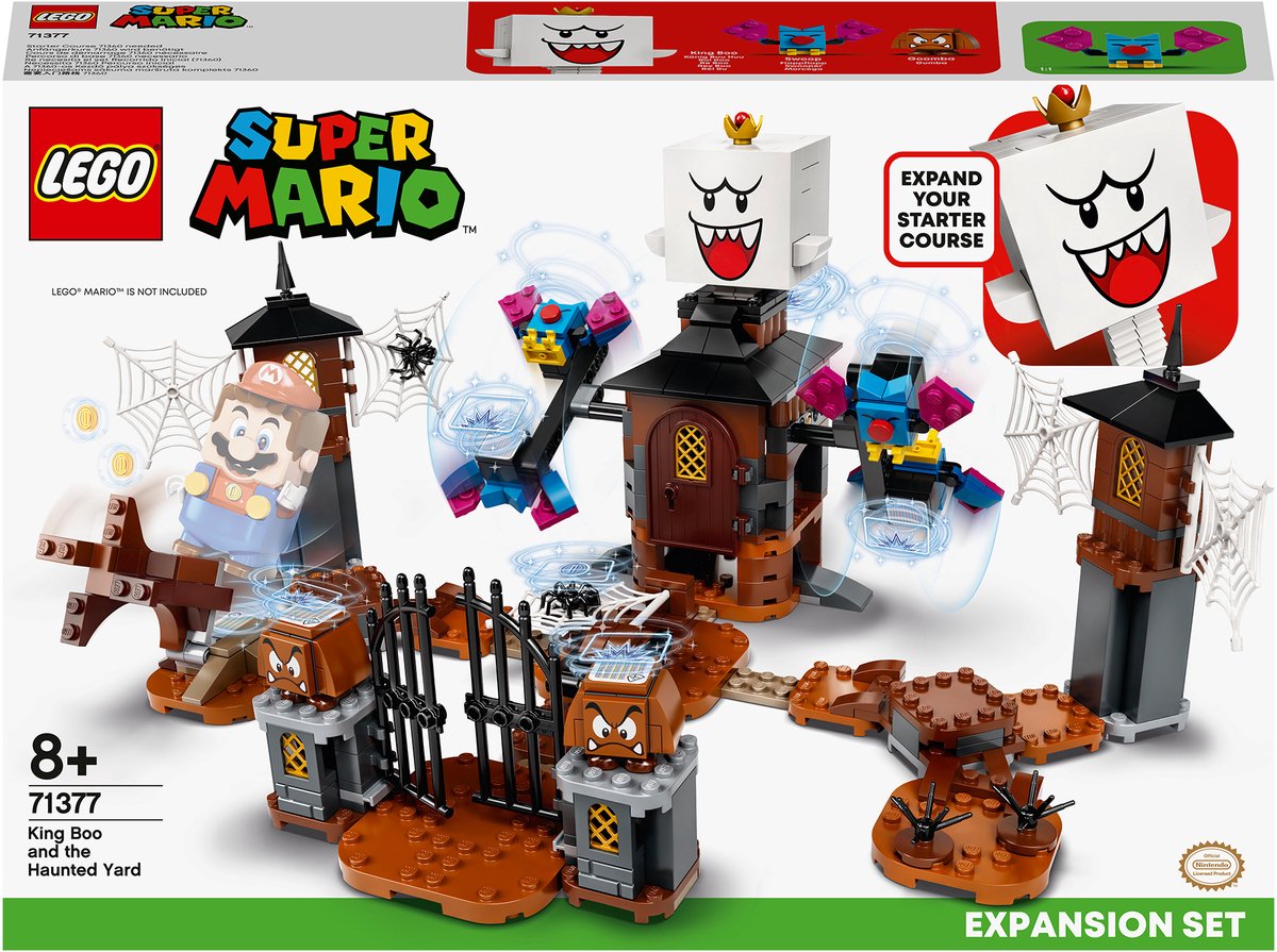 LEGO Super Mario Uitbreidingsset King Boo en de Spooktuin - 71377