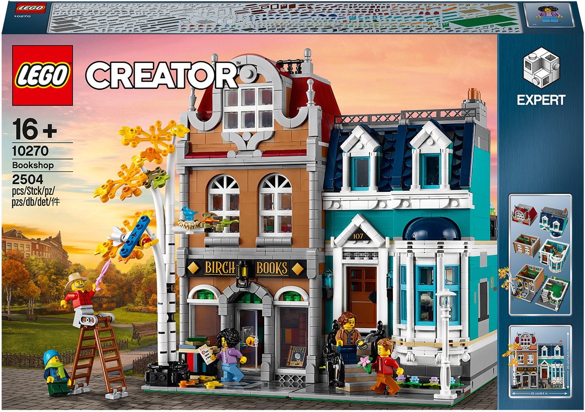Bol.com LEGO Creator Expert Boekenwinkel 10270 aanbieding