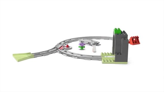 LEGO DUPLO Stad Treintunnel en rails uitbreidingsset, Montessori Speelgoed voor Peuters 10425