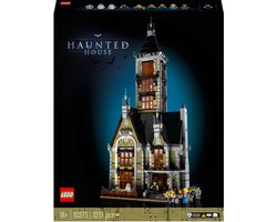 LEGO® Spookhuis (10273) bouwset, bouwbaar spookhuis om neer te zetten, geweldig doe-het-zelfproject of cadeau voor spokenliefhebbers, hobbyisten en LEGO bouwers (3231 onderdelen)