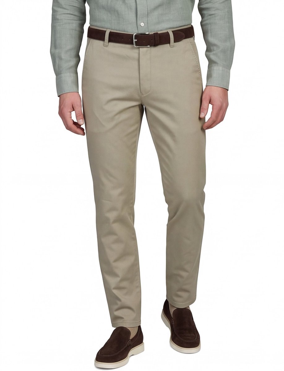 Meyer katoenen broek beige