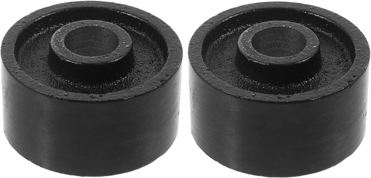 2 stuks hydraulische krik wielen voor stabiliteit en flexibiliteit, robuuste stalen constructie voor aanhangwagens, boten en trolleys