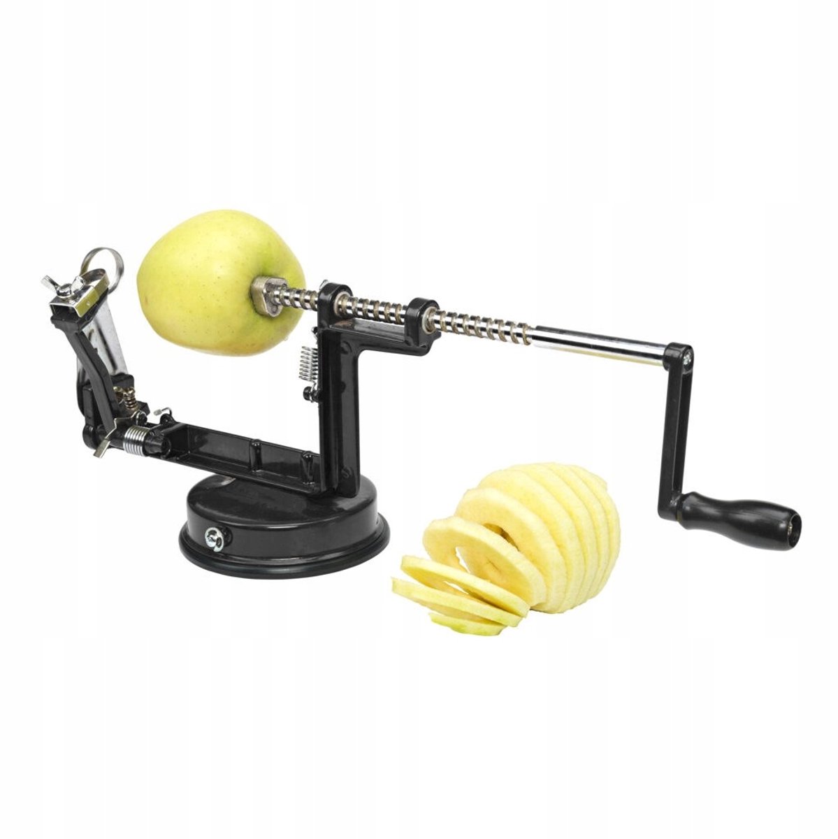 Minuet Draaibare Appelsnijder en Schilmachine met Zuignap