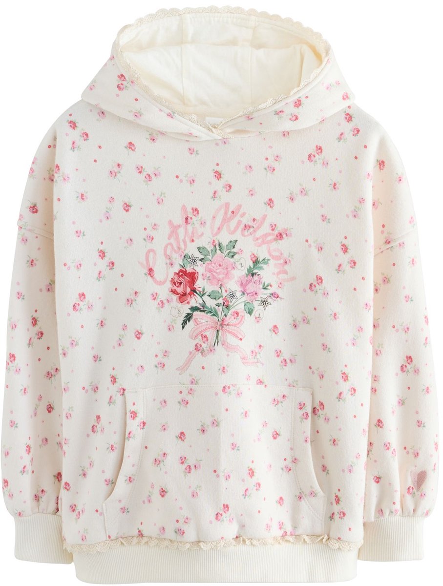 Next - Meisjes - Hoodie - Crème