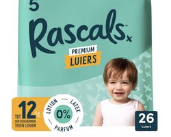 Rascal+Friends Baby Luiers maat 5, 13-18 kg (26 stuks)