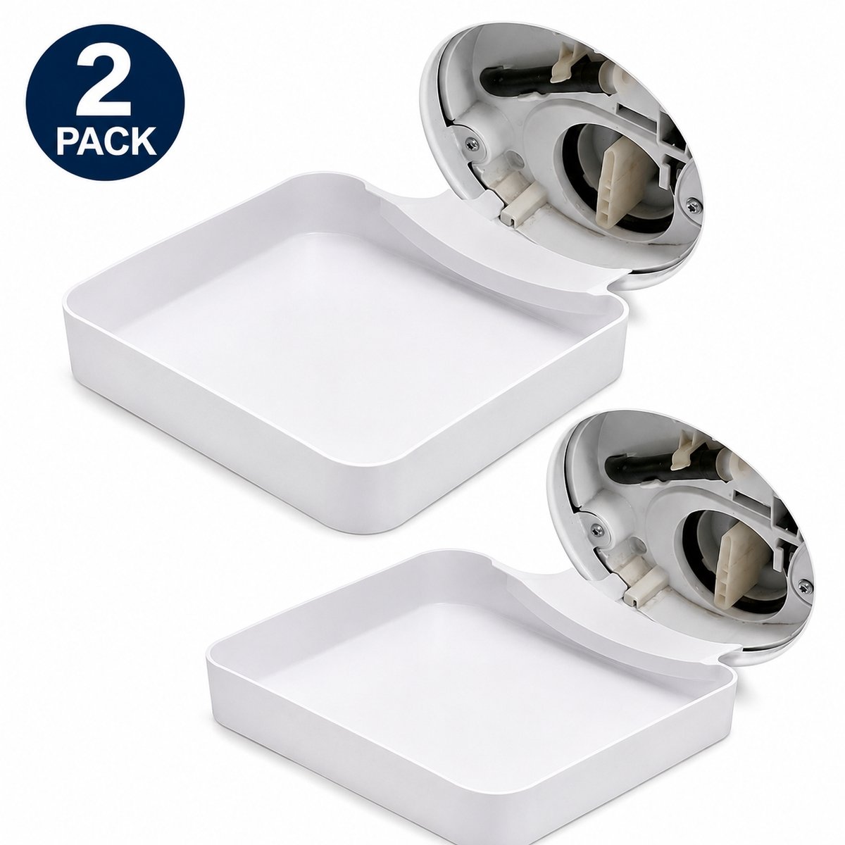 Wasmachine Lekbak - Afvoerbak voor Wasmachine - Opvangbak voor Restwater - 16,5 x 17,5 x 4,5 cm
