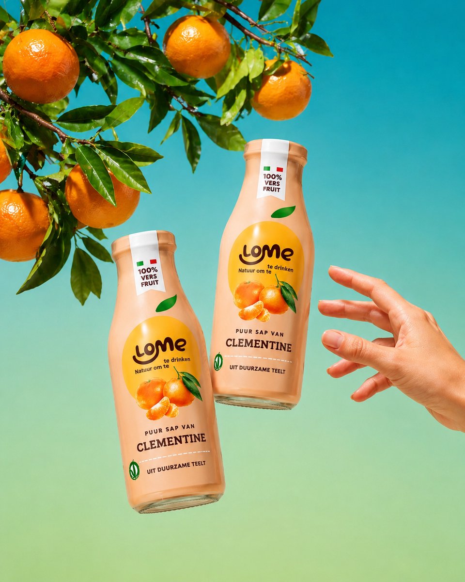 Lome Superfruit - 100% Clementinesap - 250 ml - Multipack