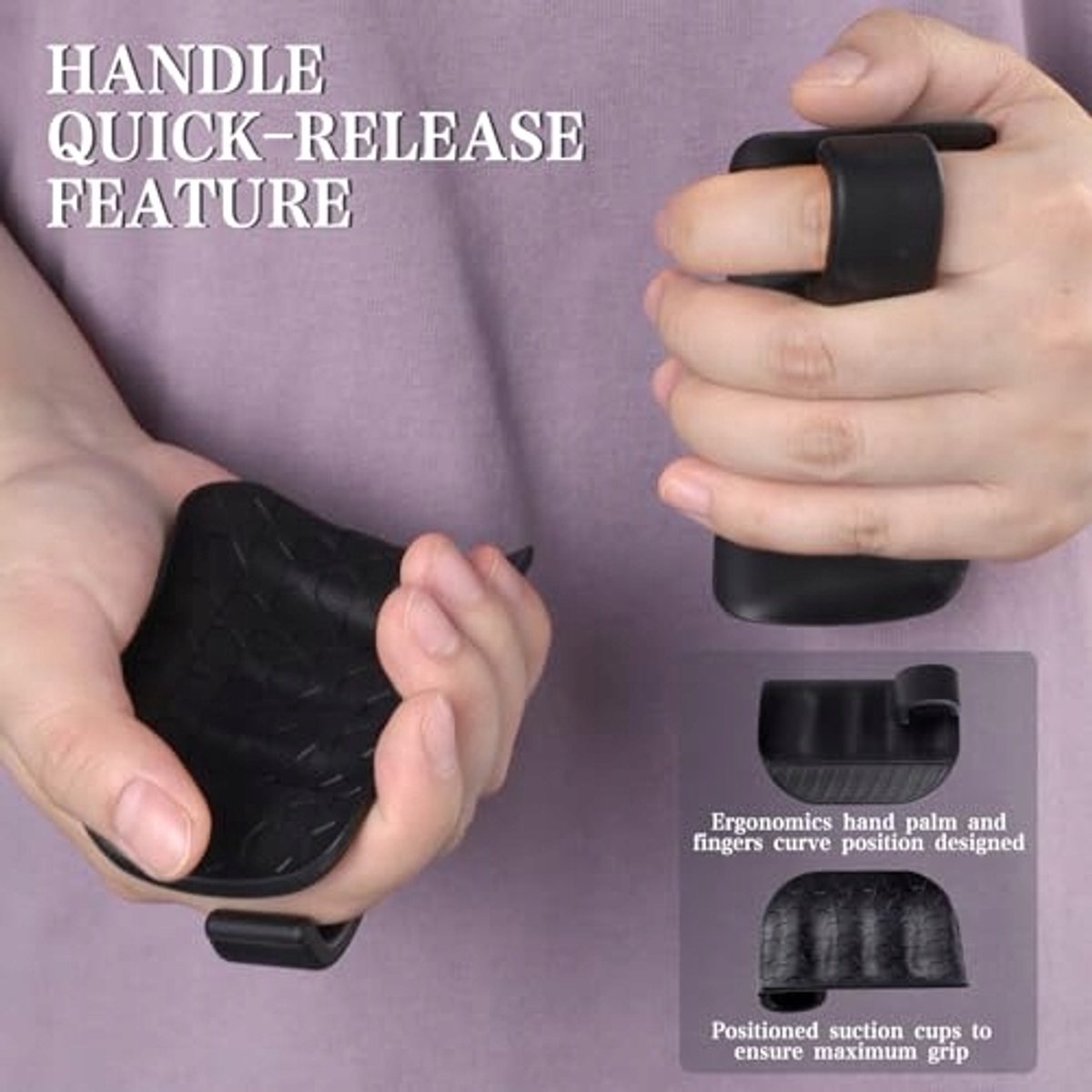 Antislip Fitness Handschoenen voor Krachttraining - 1 Paar