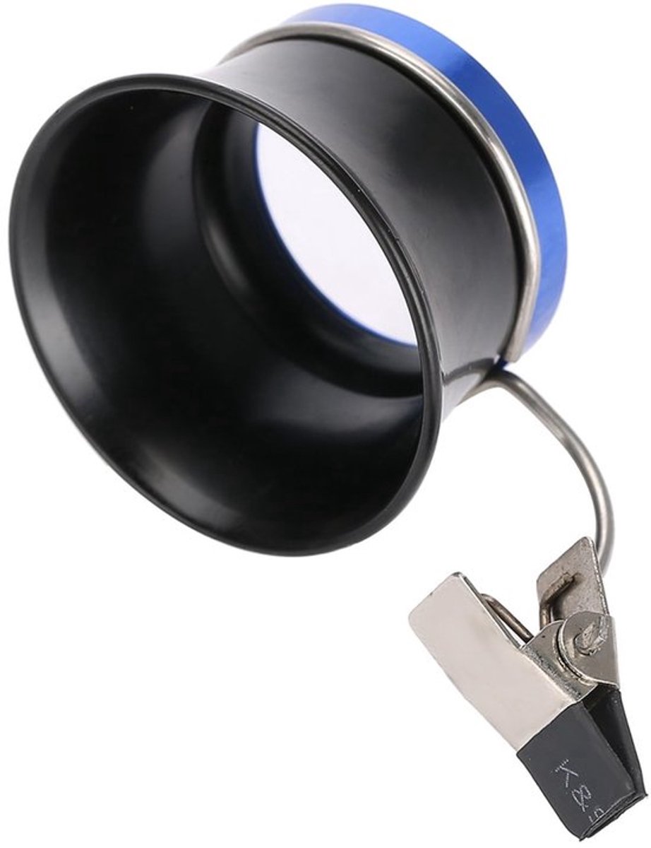 Dailygoods - Clip-On Lenzenvloeistof Vergrootglas - Draagbaar Vergrootglas - Ideaal